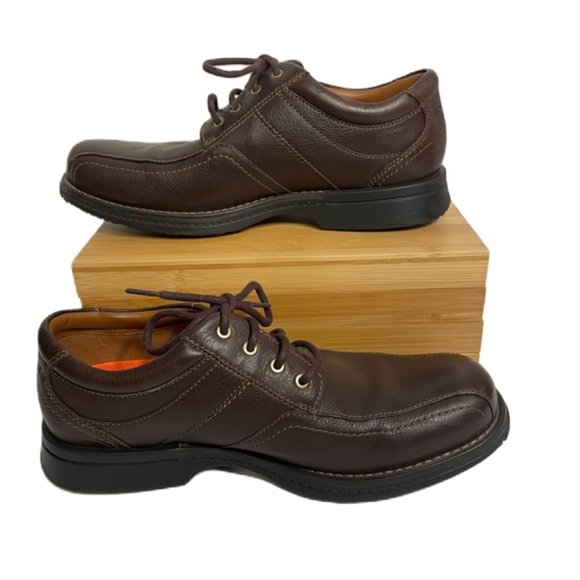 Men\'s Rockport Classics Revised Bike Toe A13378 Brown Size 11 main image 4